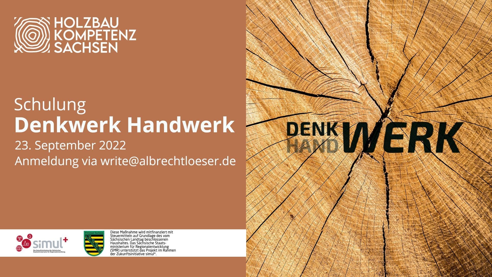 Holzbau Kompetenz Sachsen GmbH &ndash; 16zu9 HKS Schulung Denkwerk 1