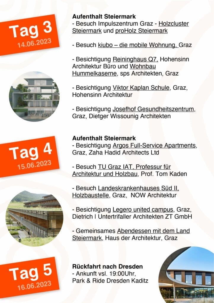 Holzbau Kompetenz Sachsen GmbH &ndash; HKS Exkursion23 Flyer A5 3