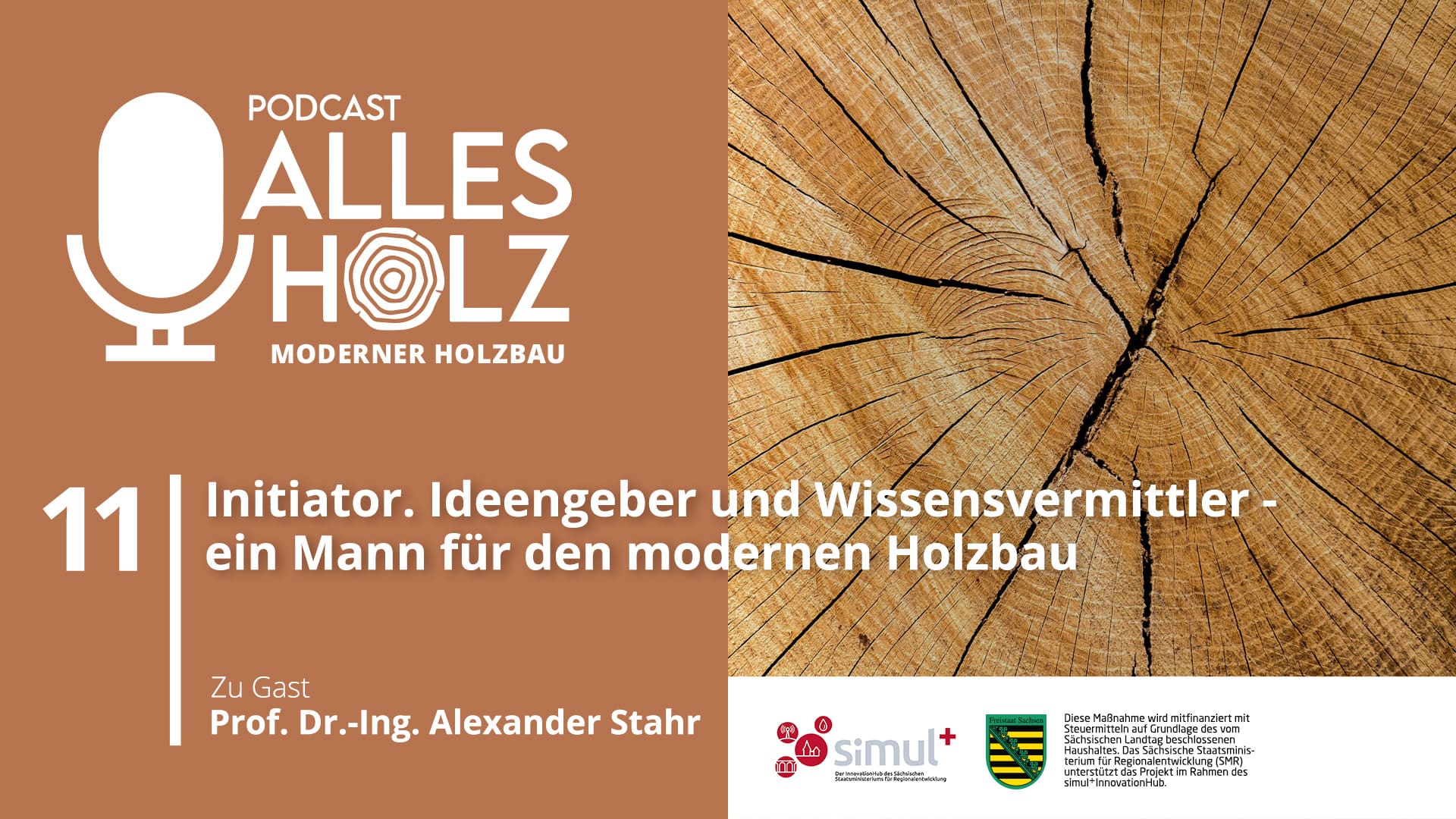 Holzbau Kompetenz Sachsen GmbH &ndash; HKS Podcast episode11 buehne